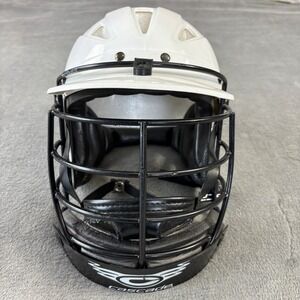 Cascade Helmet CPV XXS Youth Lacrosse Hockey White With Chin Strap READ DESCRPTN